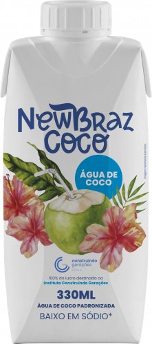 coco様 Newbrazcoco - Água de Coco Padronizada - 330ml