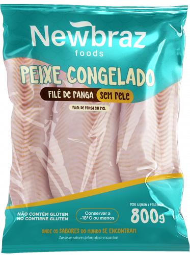 Foto Filé de Panga Sem Pele - 800 G