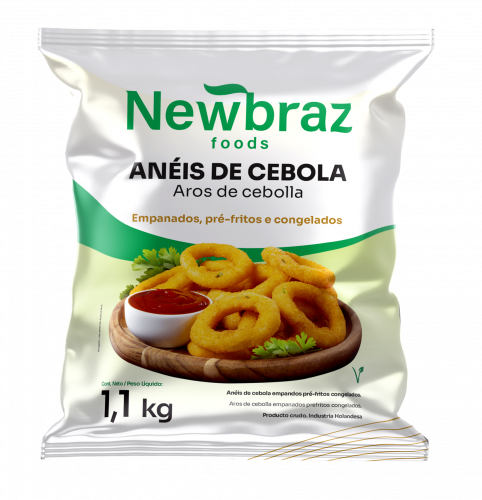 Foto Anéis De Cebola - 1,1 Kg
