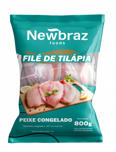 Foto Filé de Tilápia Congelado - 800 G
