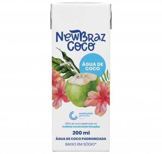 coco様 Newbrazcoco - Água de Coco Padronizada - 200ml